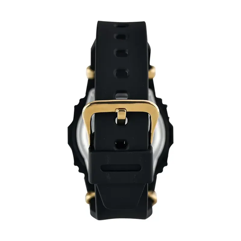 Casio Baby-G 50th Anniversary Tough Solar Black & Gold Ladies Watch- BGD-S565ZE-1